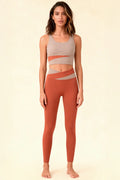 FlexForm™ Yoga Set Caramel Color Avena Activewear