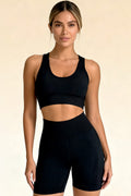 Soft Sculpt™ Seamless Yoga Set Black