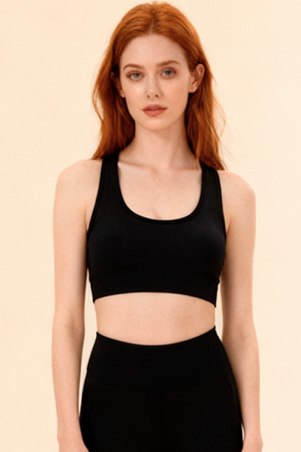 CoreFlex™ Seamless Sports Top Black