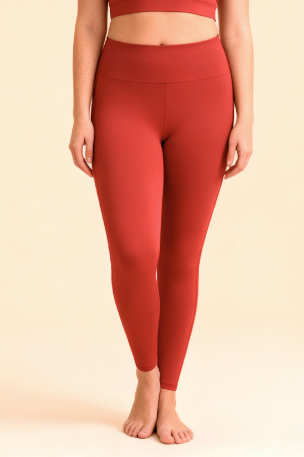 Essential Fit™ High-Waist Legging Red