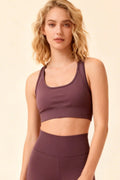 CoreFlex™ Seamless Sports Top Wine