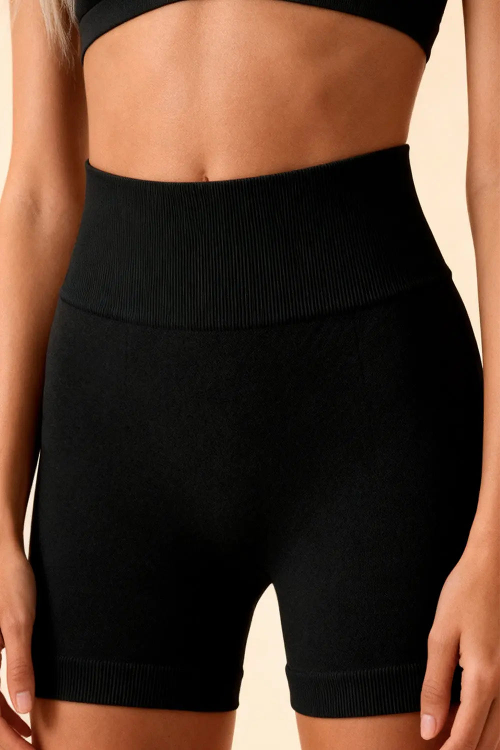 Soft Sculpt™ Performance Shorts Black Avena Activewear