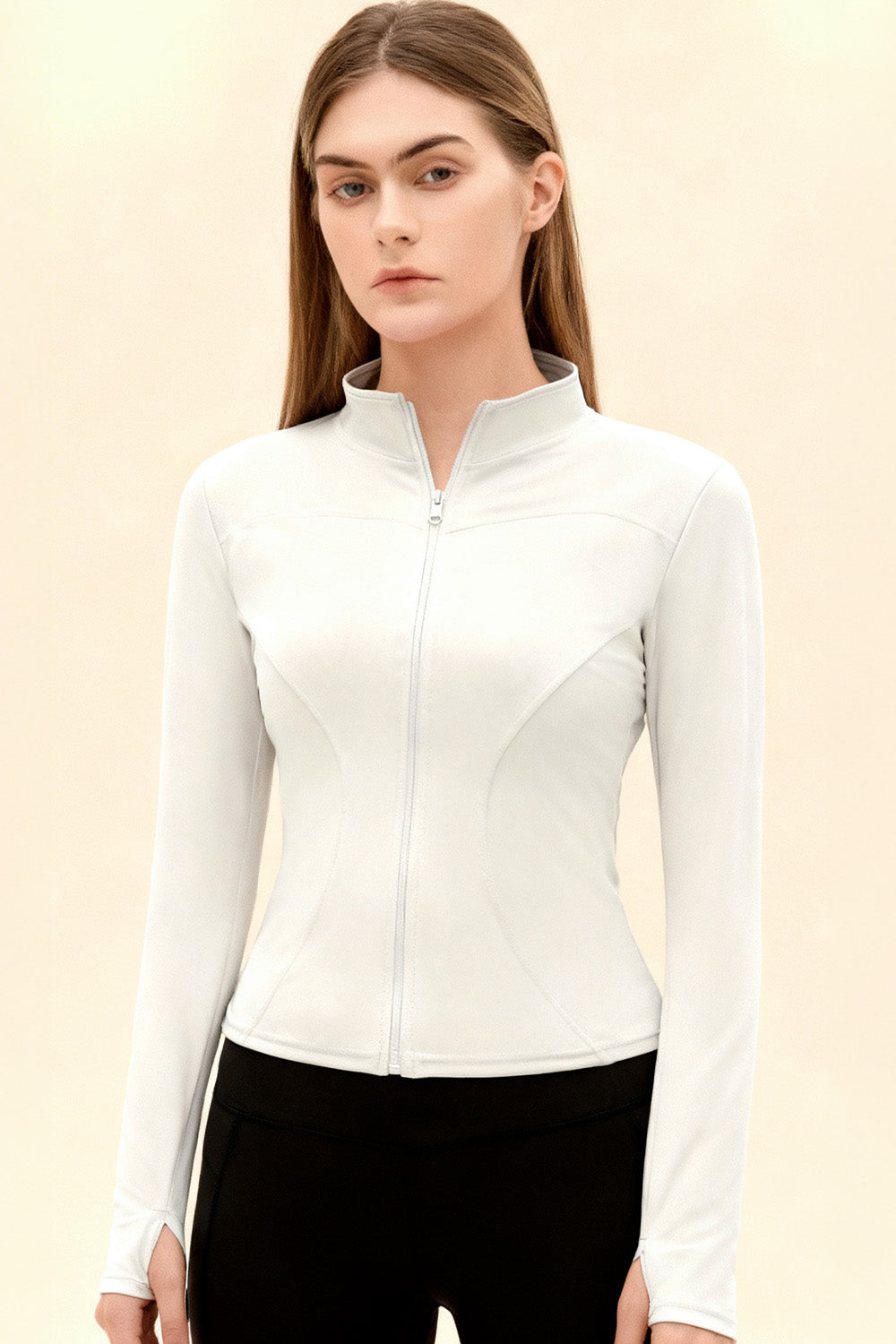 FlowZip™ Contour Jacket White