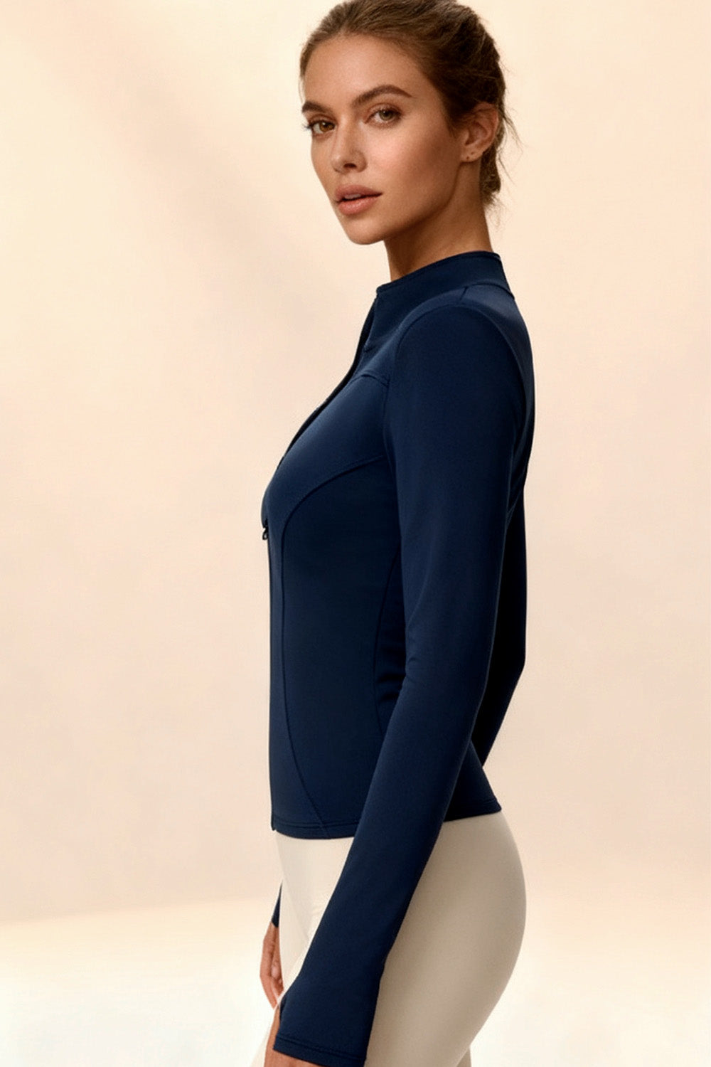 FlowZip™ Contour Jacket Pale Turquoise