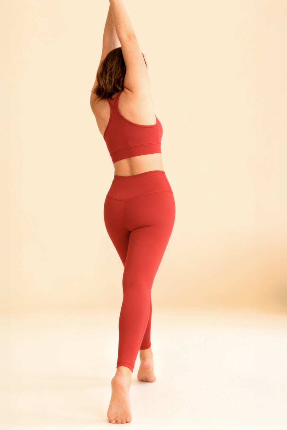 Essential Fit™ High-Waist Legging Red