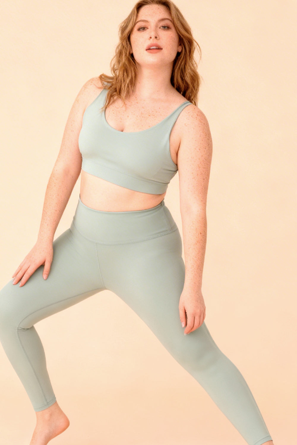 Essential Fit™ High-Waist Legging Matcha Green